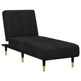 Ensemble de canapés 2 pcs noir velours