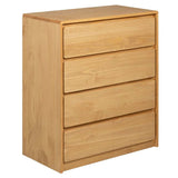 Commode SAUDA chêne 76,5x39x91 cm bois de pin massif
