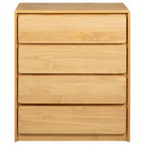 Commode SAUDA chêne 76,5x39x91 cm bois de pin massif