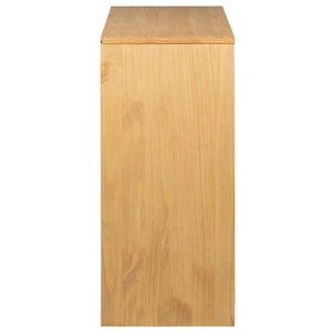 Commode SAUDA chêne 76,5x39x91 cm bois de pin massif