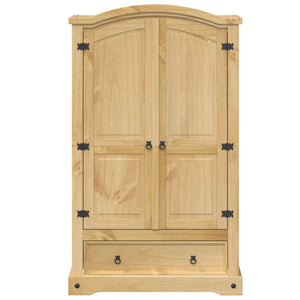 Armoire « Corona » 101 x 52 x 170 cm Bois massif Pin
