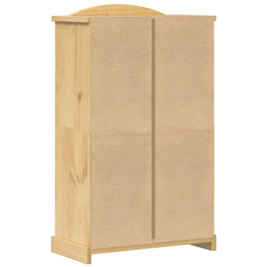 Armoire « Corona » 101 x 52 x 170 cm Bois massif Pin