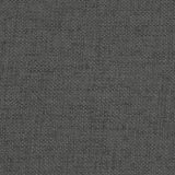 Chaises de bar lot de 2 bois massif d'hévéa et tissu