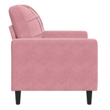 Fauteuil Rose 60 cm Velours