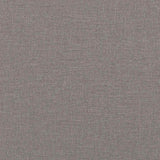 Canapé 3 places avec oreillers décoratifs taupe 210 cm tissu