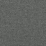 Ensemble de canapés 3 pcs gris foncé tissu