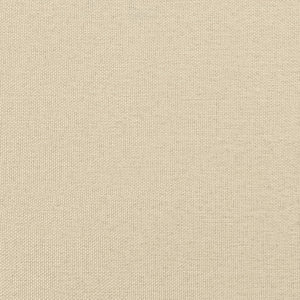 Ensemble de canapés 3 pcs crème tissu