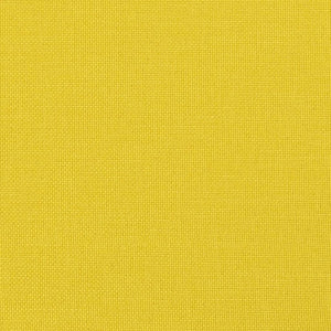 Ensemble de canapés 3 pcs jaune clair tissu
