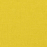 Ensemble de canapés 4 pcs avec repose-pied jaune clair tissu