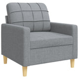 Ensemble de canapés 4 pcs repose-pied et coussins décoratifs