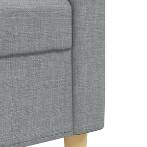 Ensemble de canapés 4 pcs repose-pied et coussins décoratifs