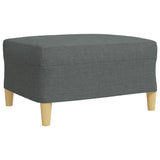 Ensemble de canapés 4 pcs repose-pied et coussins décoratifs