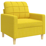 Ensemble de canapés 4 pcs repose-pied et coussins décoratifs