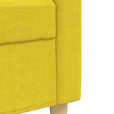 Ensemble de canapés 4 pcs repose-pied et coussins décoratifs
