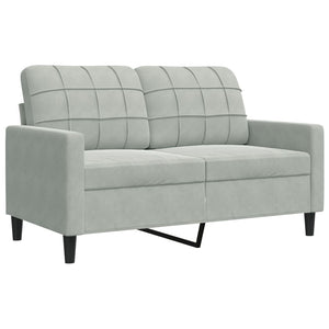 Ensemble de canapés 4 pcs et coussins et traversins velours