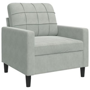 Ensemble de canapés 4 pcs et coussins et traversins velours