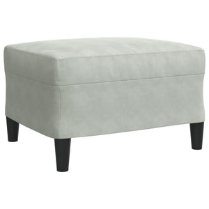 Ensemble de canapés 4 pcs et coussins et traversins velours