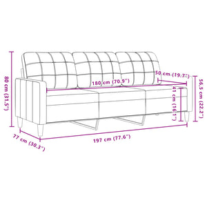 Ensemble de canapés 4 pcs et coussins et traversins velours