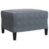 Ensemble de canapés 4 pcs avec coussins et traversins velours