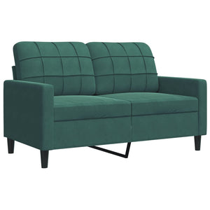 Ensemble de canapés 4 pcs avec coussins et traversins velours