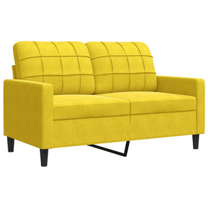 Ensemble de canapés 4 pcs avec coussins et traversins velours