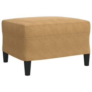 Ensemble de canapés 4 pcs avec coussins et traversins velours