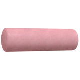 Ensemble de canapés 2pcs et coussins et traversins rose velours
