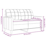 Ensemble de canapés 2pcs et coussins et traversins rose velours