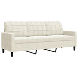 Ensemble de canapés 2 pcs avec coussins et traversins velours