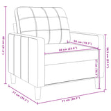 Ensemble de canapés 3 pcs avec coussins Gris clair Velours
