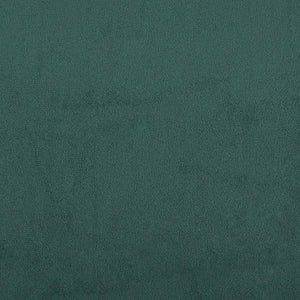 Ensemble de canapés 4 pcs avec coussins Vert foncé Velours