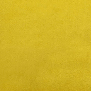 Ensemble de canapés 4 pcs avec coussins Jaune Velours