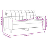 Ensemble de canapés 3pcs et coussins et traversins rose velours