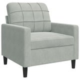 Ensemble de canapés 4 pcs et coussins et traversins velours