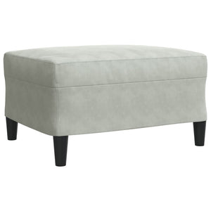 Ensemble de canapés 4 pcs et coussins et traversins velours