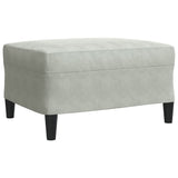 Ensemble de canapés 4 pcs et coussins et traversins velours
