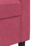 Ensemble de canapés 4 pcs avec coussins et traversins velours