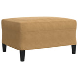 Ensemble de canapés 4 pcs avec coussins et traversins velours