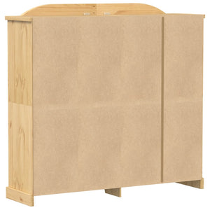 Garde-robe Corona 194x52x186 cm bois de pin massif