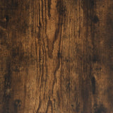 Commode chêne fumé 91x35,5x74,5 cm bois d'ingénierie