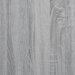 Commode sonoma gris 91x35,5x74,5 cm bois d'ingénierie