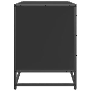 Armoire à tiroirs noir 70x41x56 cm bois d'ingénierie