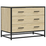 Commode chêne sonoma 70x41x56 cm bois d'ingénierie
