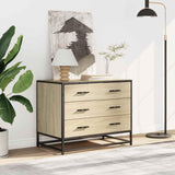 Commode chêne sonoma 70x41x56 cm bois d'ingénierie