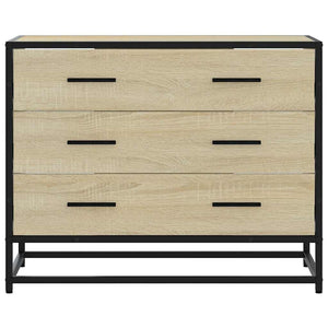 Commode chêne sonoma 70x41x56 cm bois d'ingénierie