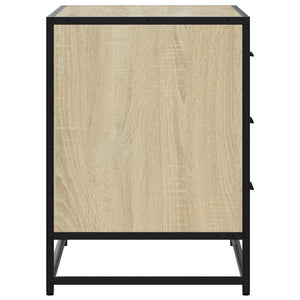 Commode chêne sonoma 70x41x56 cm bois d'ingénierie
