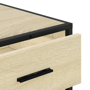 Commode chêne sonoma 70x41x56 cm bois d'ingénierie