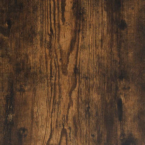 Commode chêne fumé 70x41x56 cm bois d'ingénierie