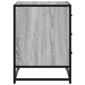 Commode sonoma gris 70x41x56 cm bois d'ingénierie