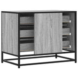 Commode sonoma gris 70x41x56 cm bois d'ingénierie